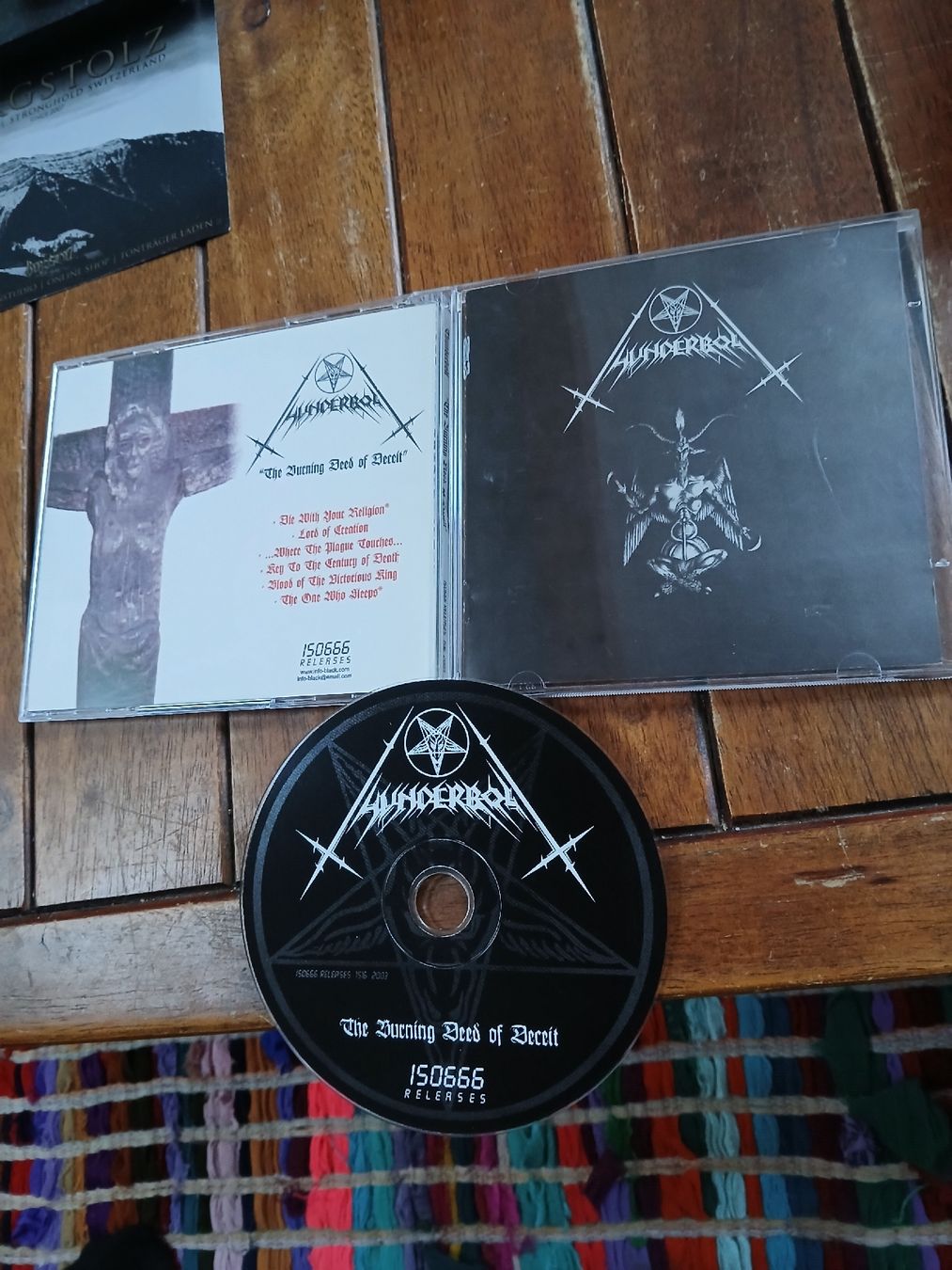 CD: thunderbolt- the burning... – Usato da St-Cergue venduto da VeganWarrior