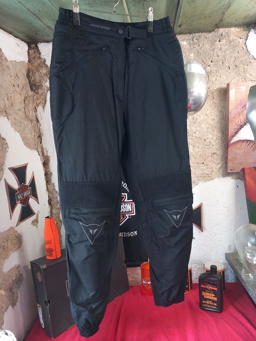 Dainese Pantaloni: Dainese Damenmotorradhose Gr. 50 – Usato da Hochwald venduto da motowear-secondhand