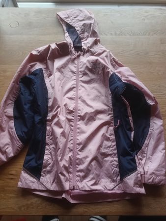 Crane Regenjacke, Grösse 158/164, Farbe Rosa/Blau,