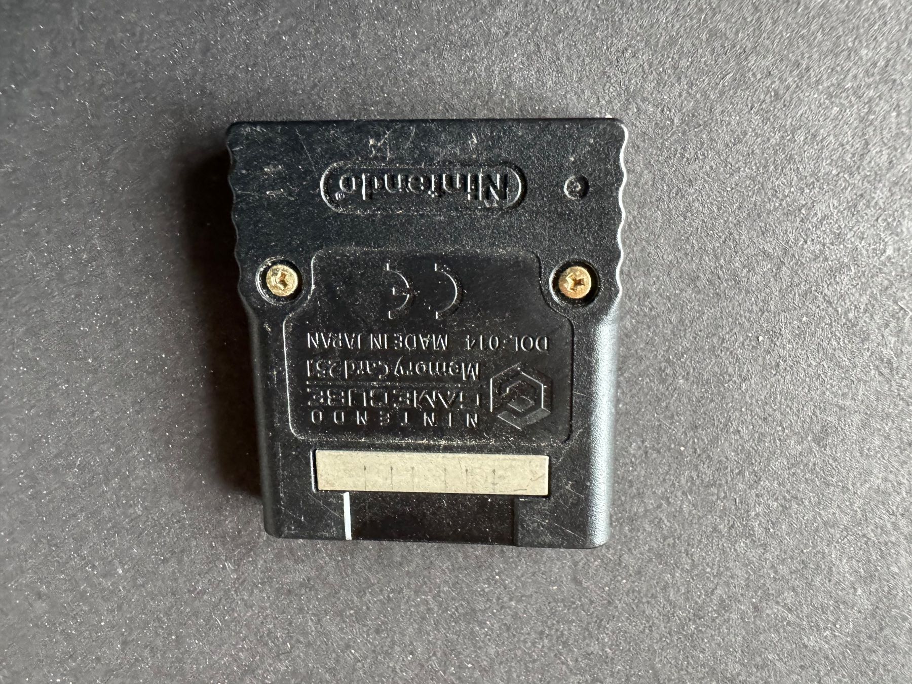 Memory Units & Memory Cards: NINTENDO GAMECUBE MEMORYCARD 251 – Gebraucht aus Hägendorf von bri_v995 1
