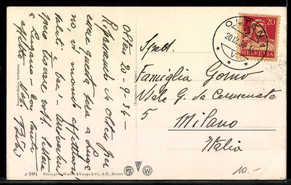 Cartoline postali: AK Aarburg, Ortsansicht mit Kirche – Usato da Berlin venduto da bartko-reher 1