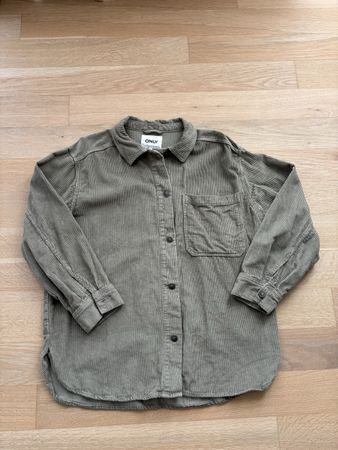 Cordbluse Only XL salbeigrün
