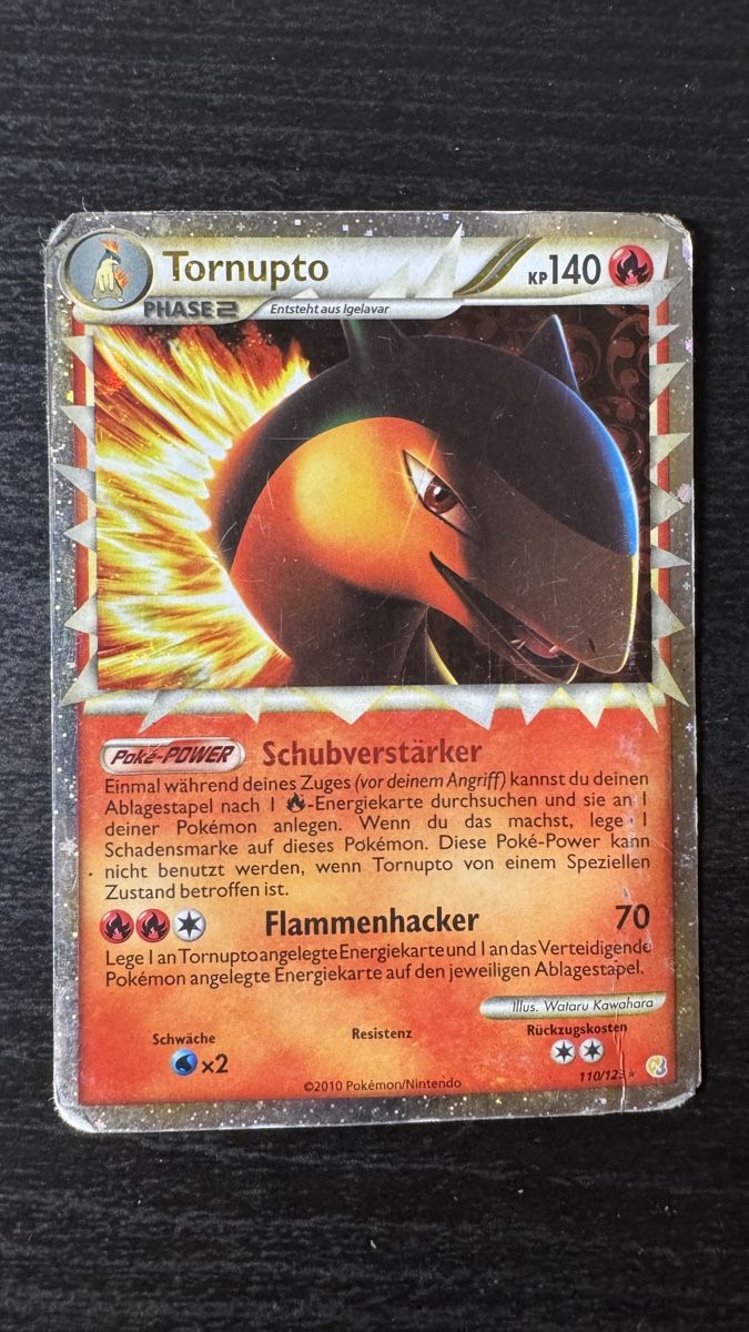 Pokémon Sammelbilder & Trading cards: Tornupto Prime 110/122 holo  – Gebraucht aus Belprahon von Rob_ain