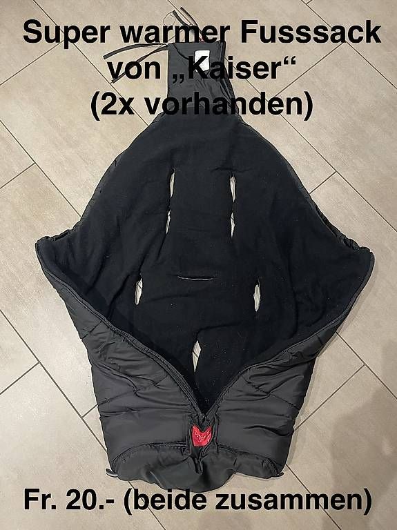 Sacchi a pelo: Kaiser Kinderwagen-Fusssack  – Usato da Nottwil venduto da aline_89