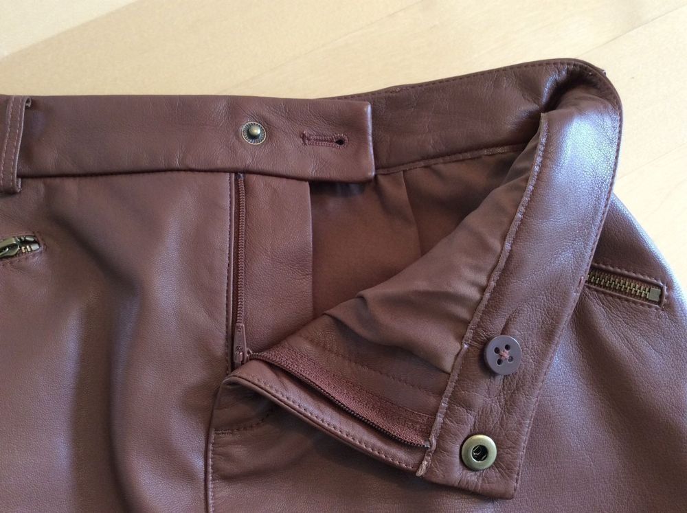 Ralph Lauren Röcke: Lederrock Ralph Lauren Gr. 2 – Neu (gemäss Beschreibung) aus Erschmatt von Gragetsch