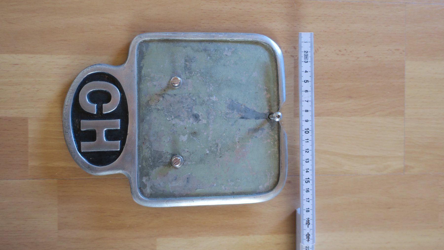 Toutes les pièces détachées moto: Nummernschild Halter Motorrad Oldtimer – D'occasion à Mettendorf TG par jbr73 2