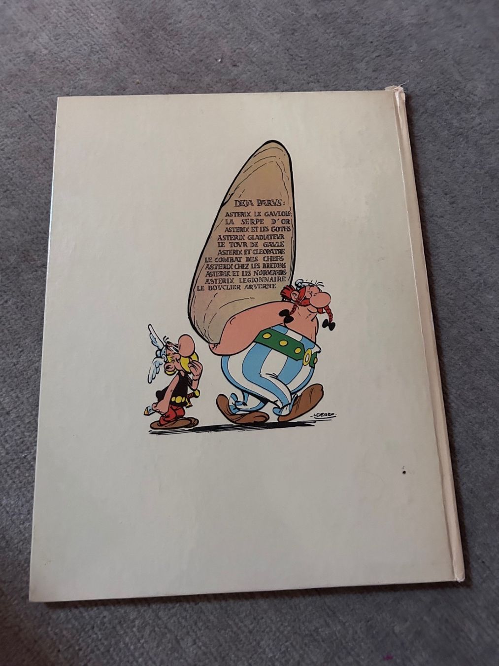 Fumetti: BD Astérix T.11 Le bouclier averne EO 1968 Dargaud Coté – Usato da Farvagny-le-Grand venduto da OlivierFurrer 3