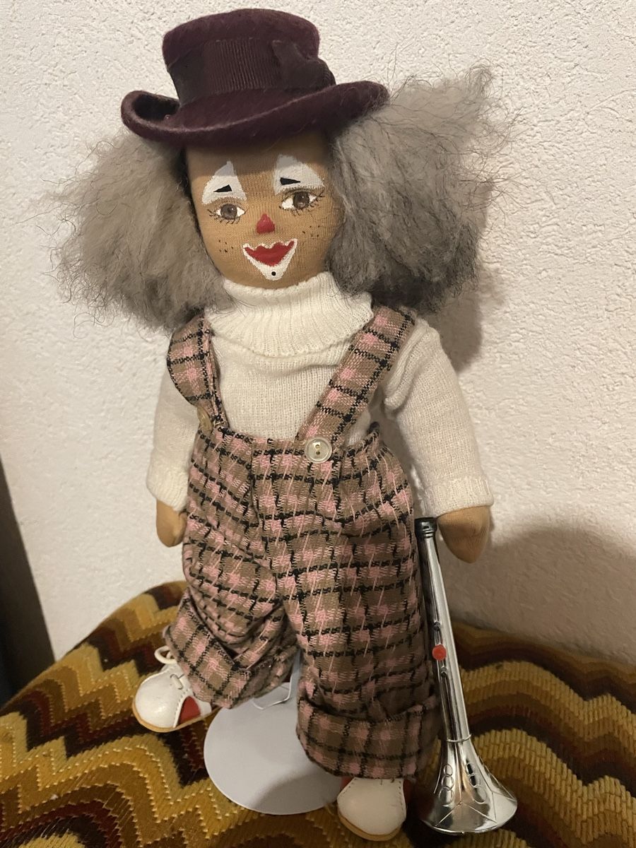 Poupées: Handgemachte Clown-Puppe – D'occasion à Dübendorf par baumbeju 1
