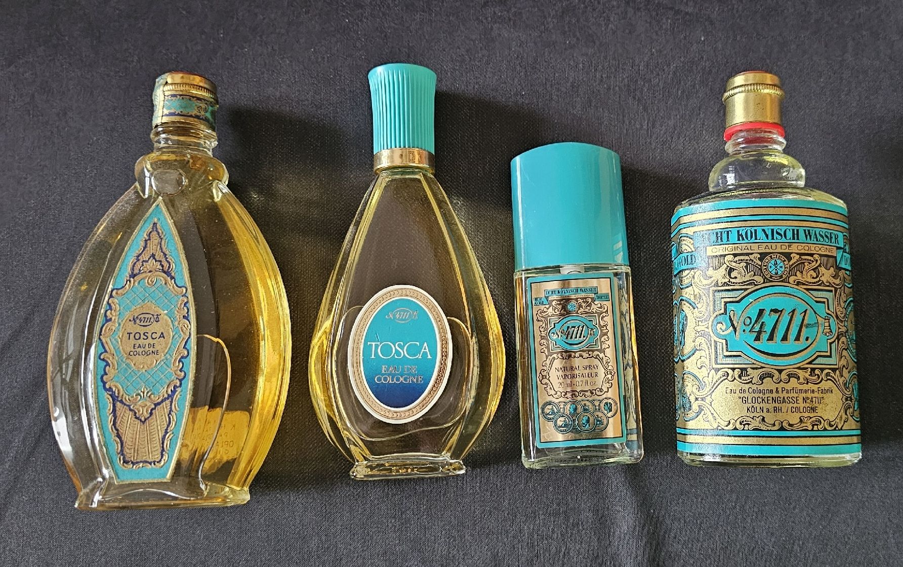 4711 Profumi & Eau de Toilette: 4711  Konvolut vier Flakons  – Nuovo (secondo la descrizione) da Wangen b. Olten venduto da ErikaK06 2