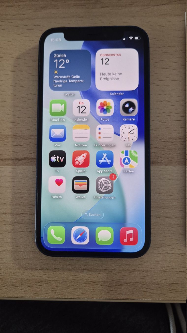 Apple Telefoni cellulari / Smartphones: iPhone 12 mini 128GB Blue 2994 – Usato da Münchenbuchsee venduto da MV_Solutions 1