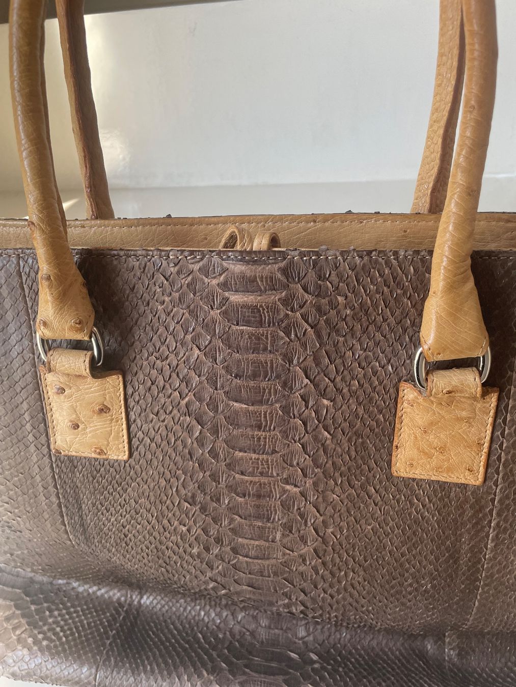 Sacs femmes: Echte Python Tasche - Fioredini Ascona – D'occasion à Minusio par Pink222 1