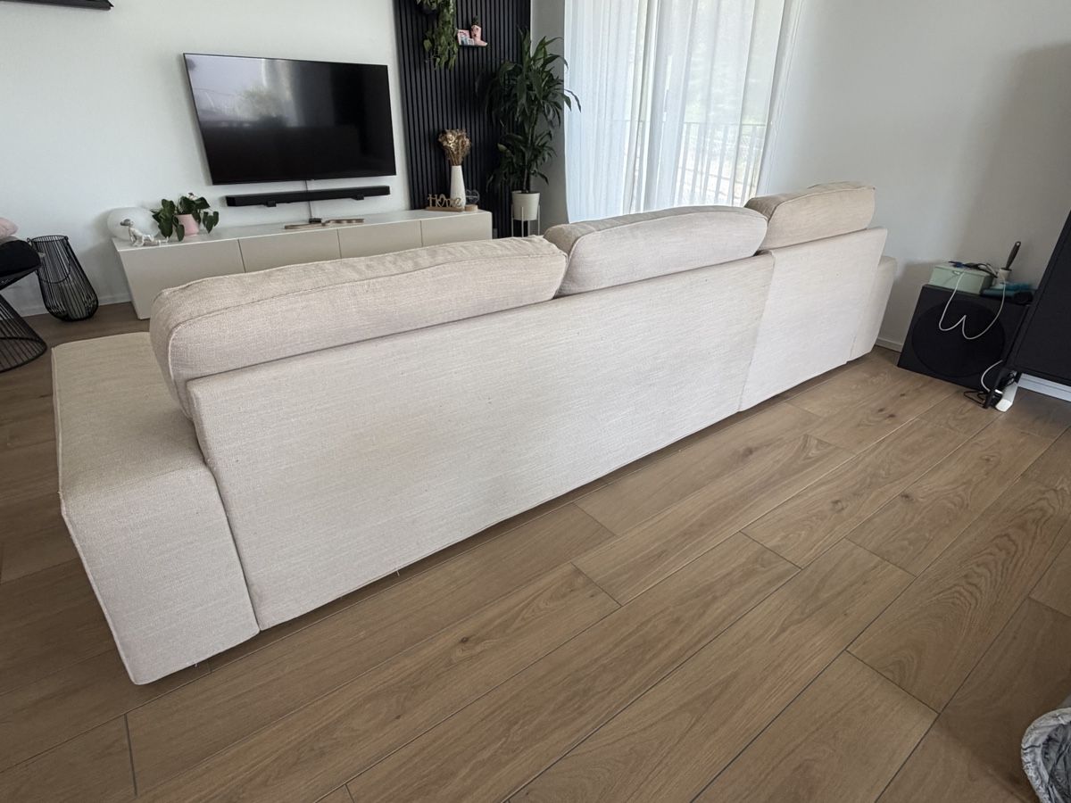 Ikea Divani: KIVIK 4er Sofa mit Récamiere - Gunnared Beige – Usato da jona venduto da Fernando_84 3