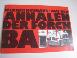 Aus den Annalen der Forchbahn, 1981