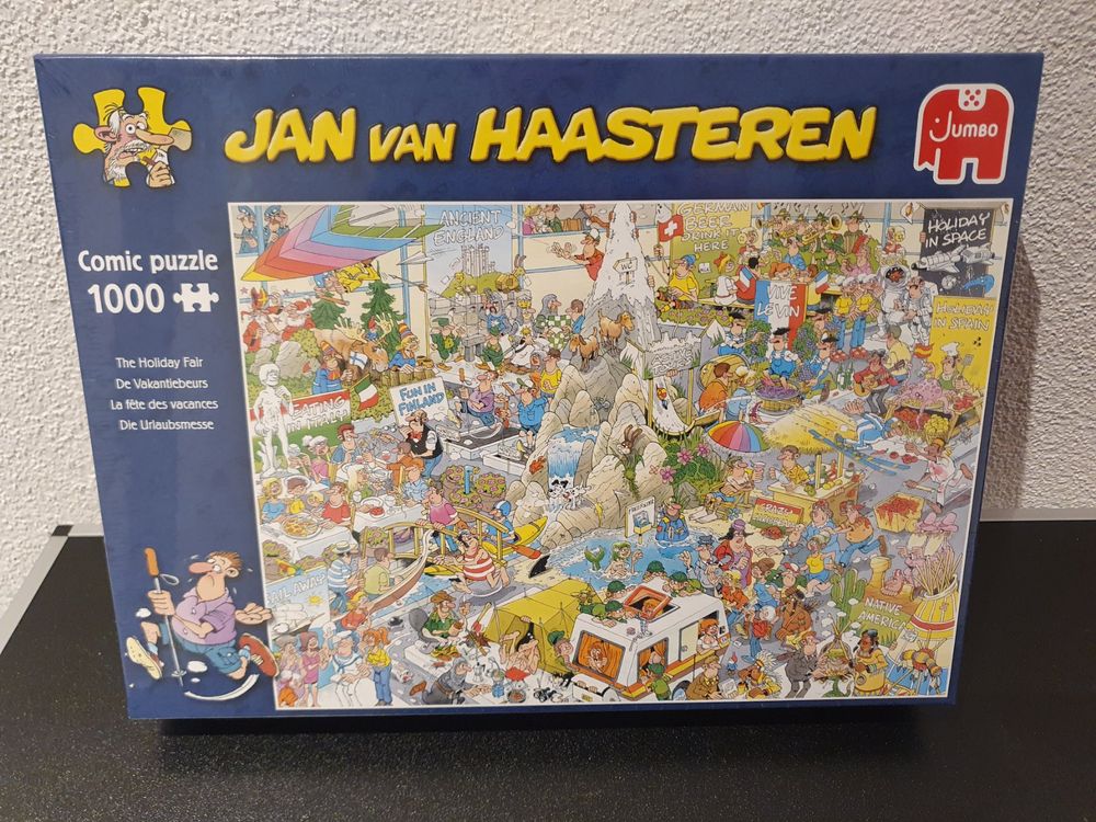 Puzzle Jumbo Jan Van Haasteren 1000 Piezas | Oldtimers - Cartón Reciclado