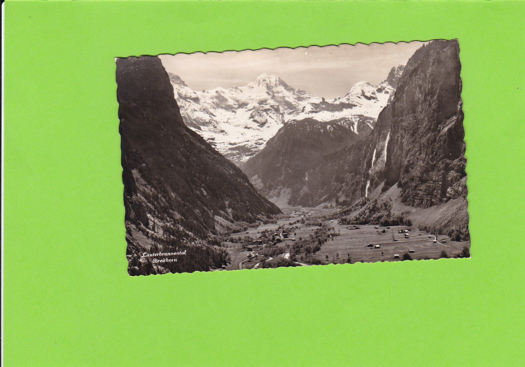 Cartoline postali: Lauterbrunnental – Usato da St. Peterzell venduto da neckertal