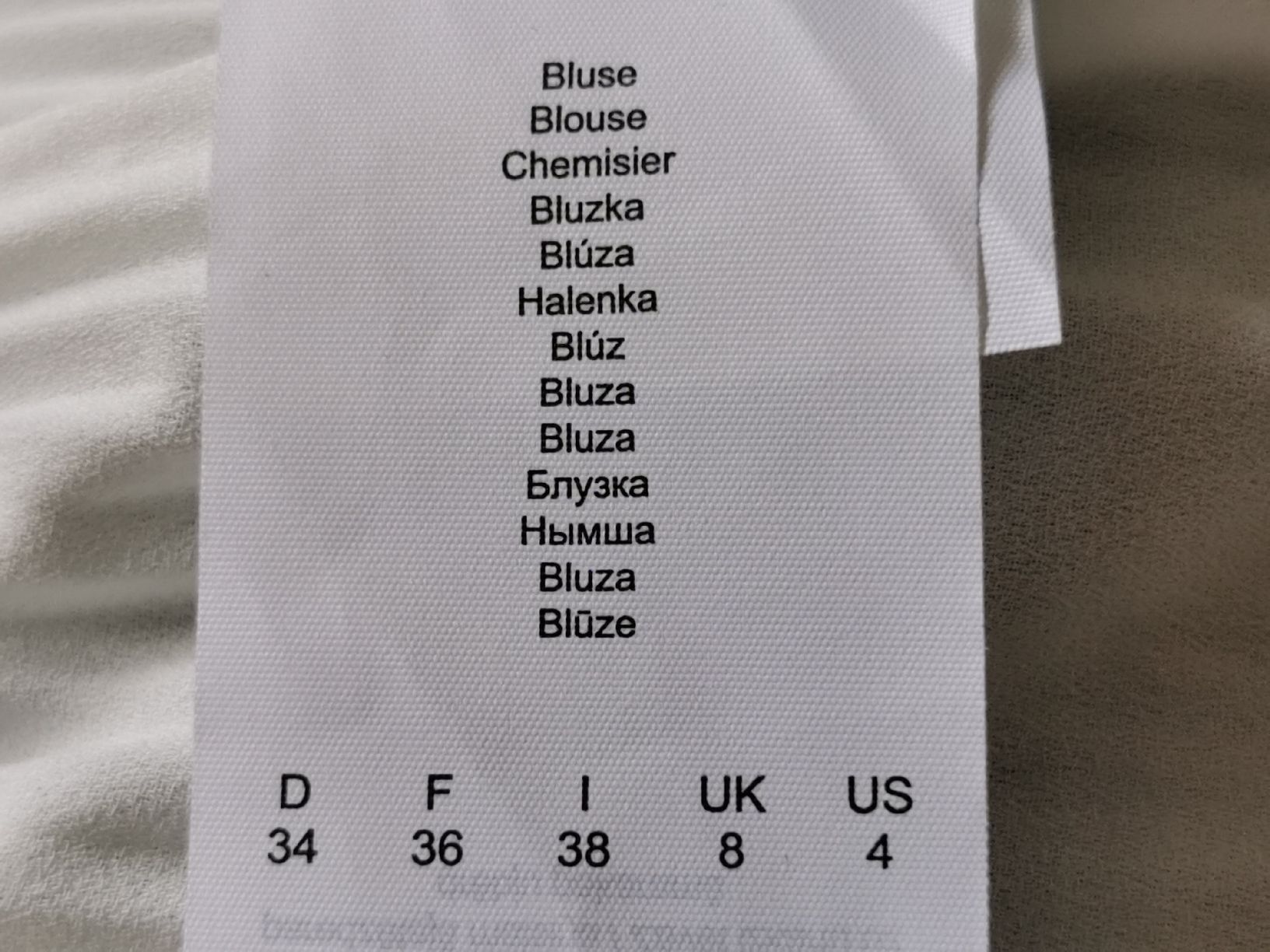 Camicette: Damen Bluse Gr 34 (De). – Nuovo e nell'imballaggio originale da Schlieren venduto da vlalif 8