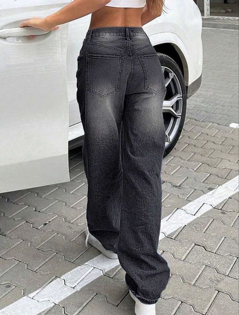 Shein Jeans: Jean noir – Nuovo (secondo la descrizione) da St. Gallen venduto da lor_q58n 1