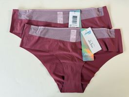 SLOGGI, Hipster OXYGENE Infinite, Gr. L, 2 Stück Dunkelrosa