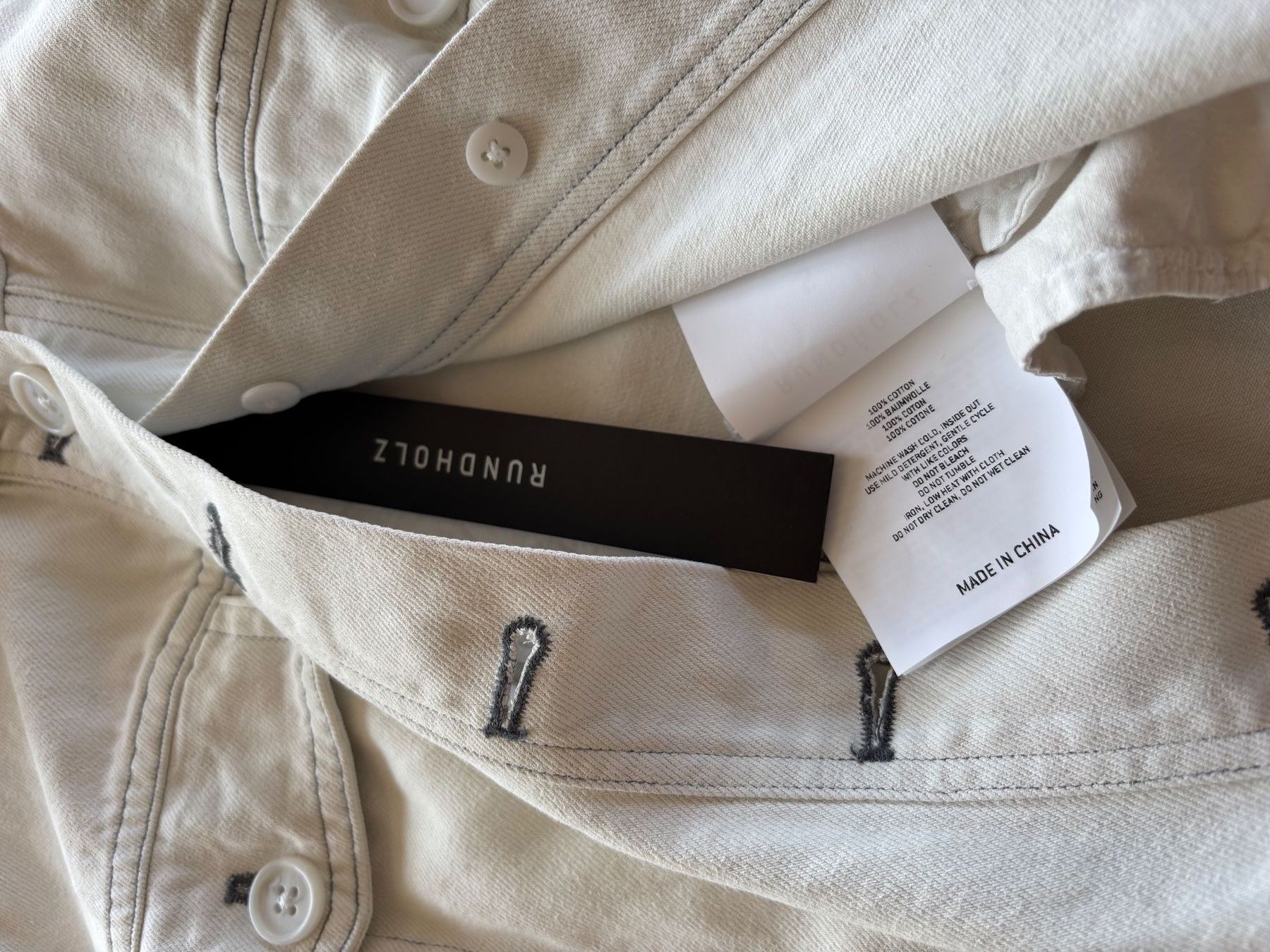 Jacken: Rundholz Mainline Jeans Jacket, Light Blue, Size S – Neu und originalverpackt aus Erlenbach ZH von verbena_mint 6