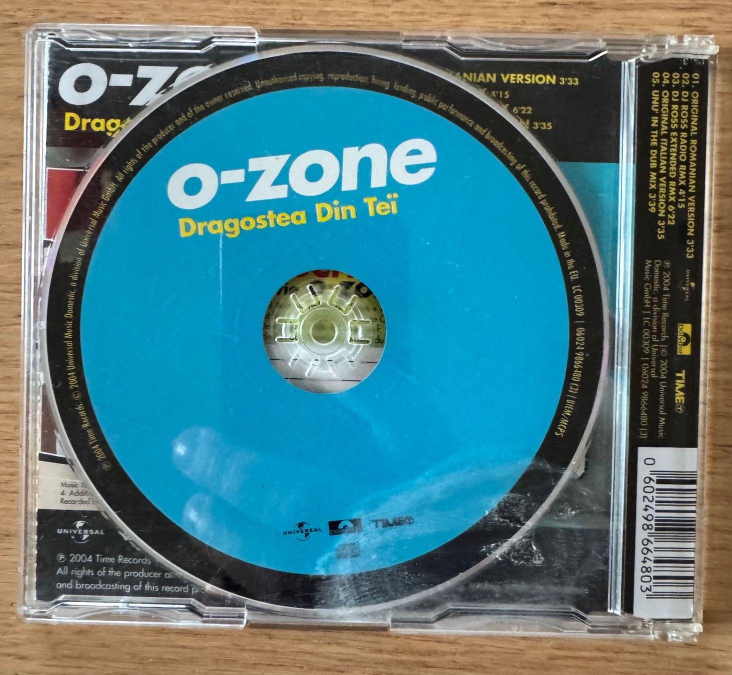 CD: O-Zone – Usato da Lausanne venduto da davzic 1
