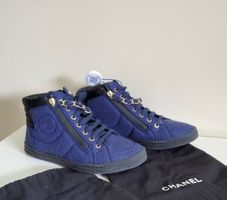 MOST WANTED - exklusiver CHANEL Damenschuhe, blau, 38