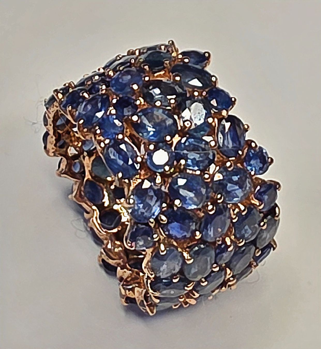 Bagues: Eternity Safir Ring – Neuf (Voir description) à Zürich par adriben 8