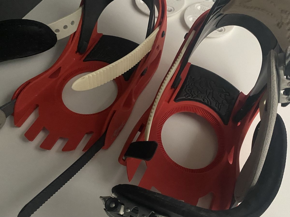 Burton Herrenschuhe: Burton Snowboard Bindungen, Rot/Schwarz – Gebraucht aus Hergiswil LU von FcMalkov 4