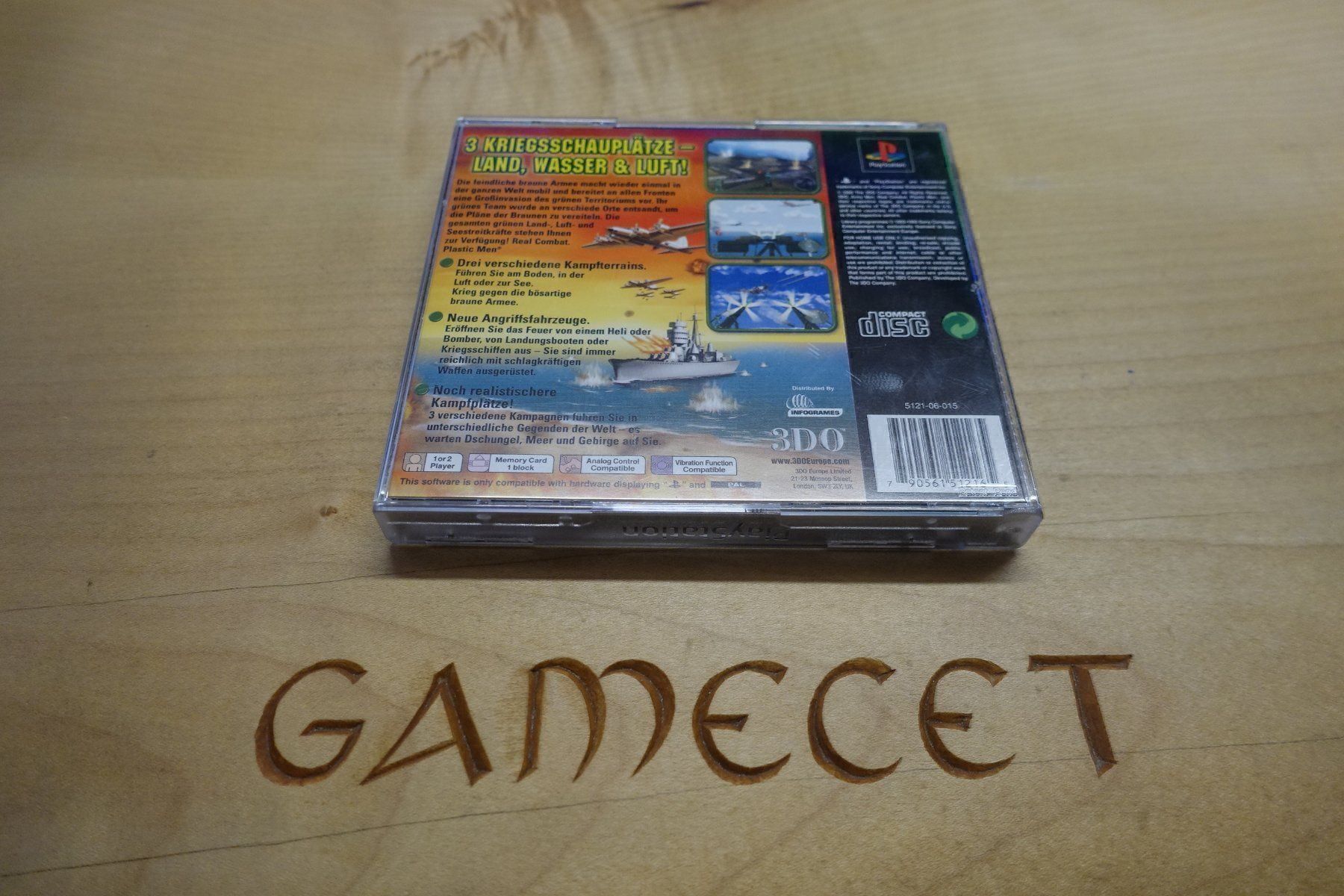 Giochi: Army Men: Land, Sea, Air – Usato da Steinach venduto da Gamecet 2