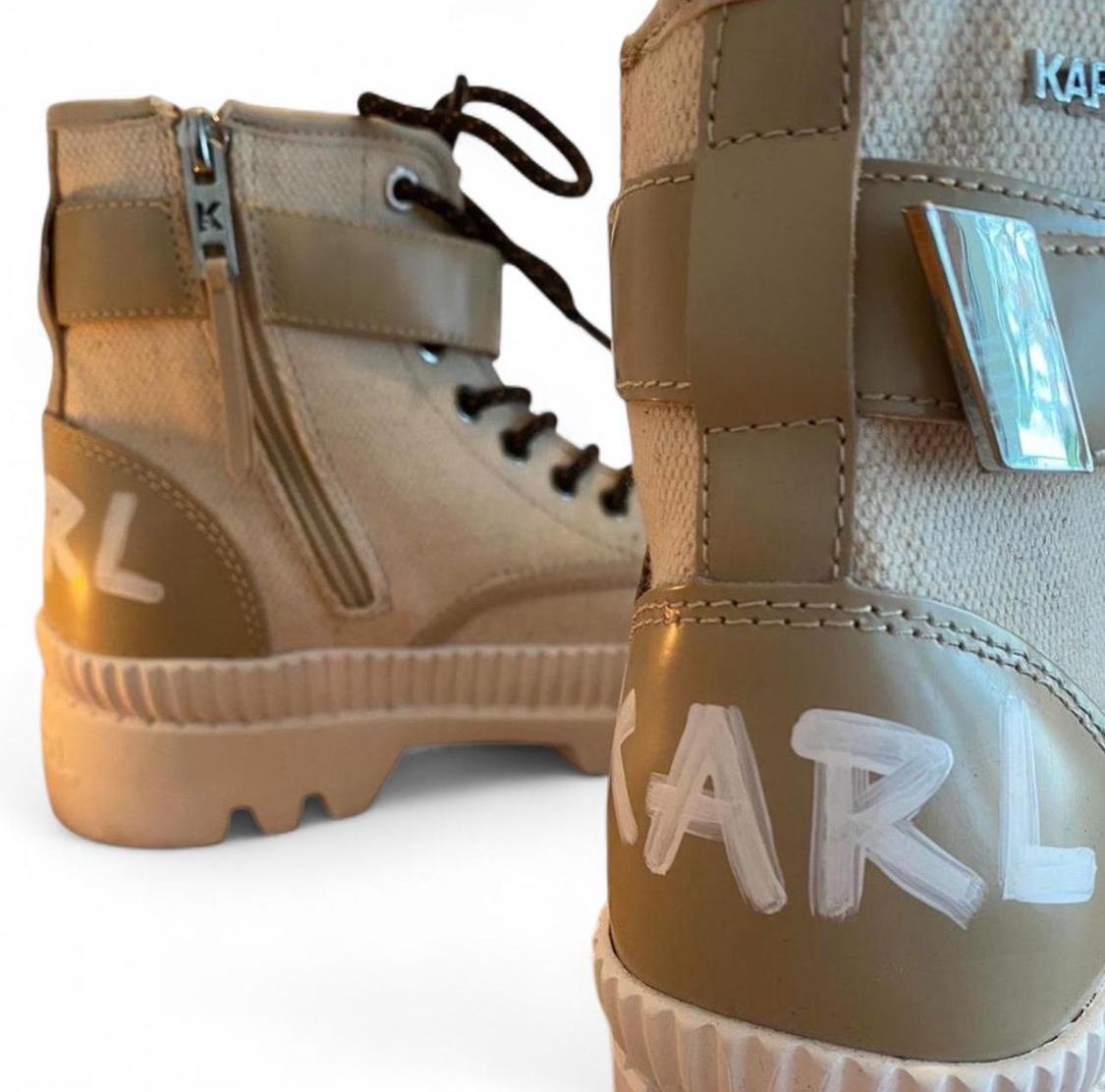 Karl Lagerfeld Scarpe da donna: Karl Lagerfeld Boots – Nuovo (secondo la descrizione) da Lyss venduto da DeaDiLuna 3