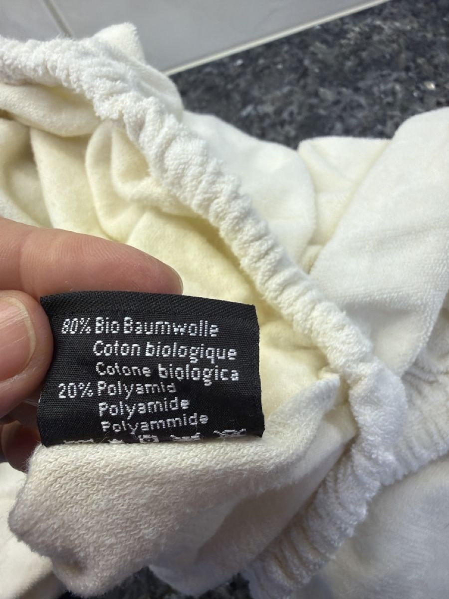 Biancheria da letto: 2x Fixleintuch 60x120 & 1x wasserfester Molton – Usato da Belp venduto da sabadesign 2