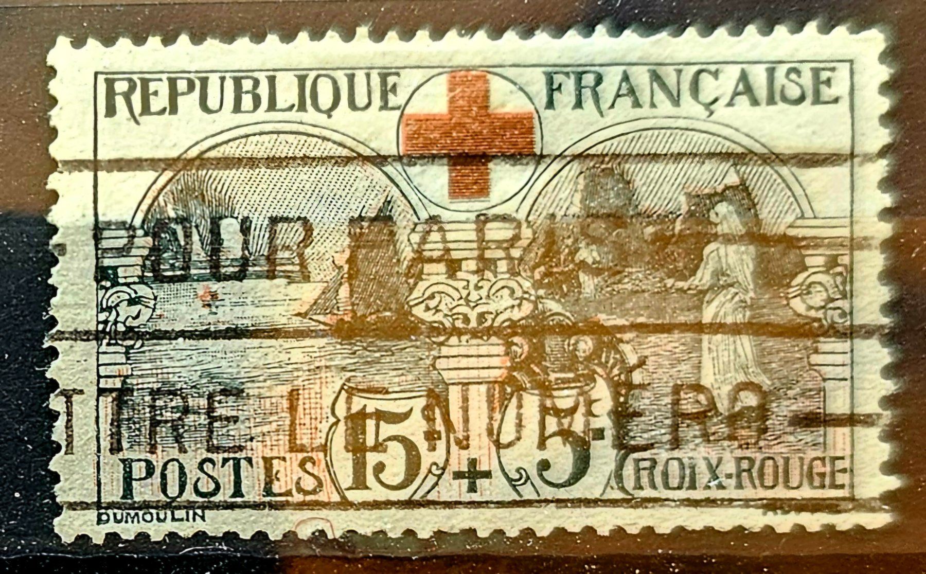 Alle Briefmarken: FRANCE timbre Croix-Rouge obl. , 1918 – Gebraucht aus Les Valettes von Nuba1