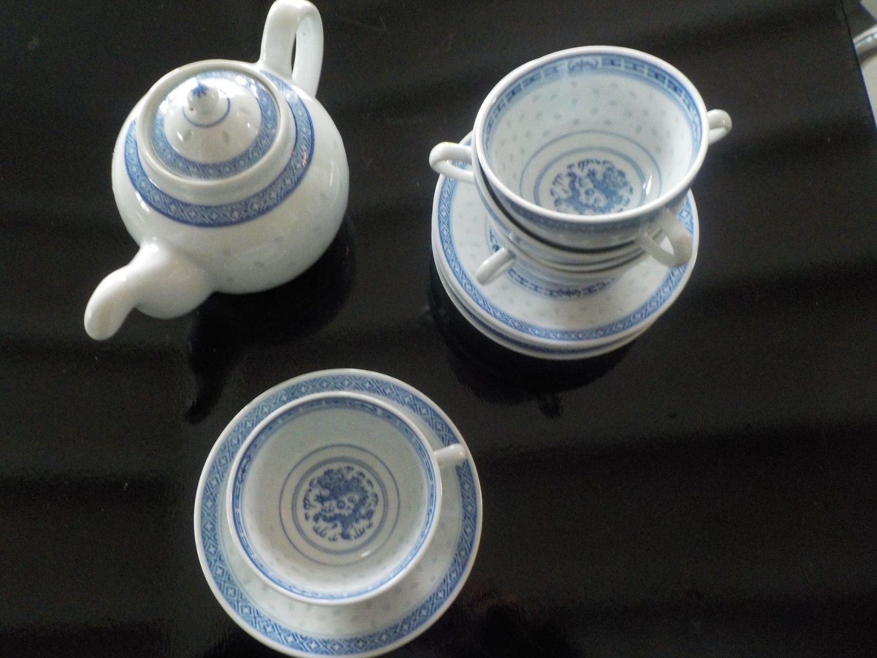 Set di piatti: Chinesisches Teaservice – Usato da Muri b. Bern venduto da Ricardodecor 1