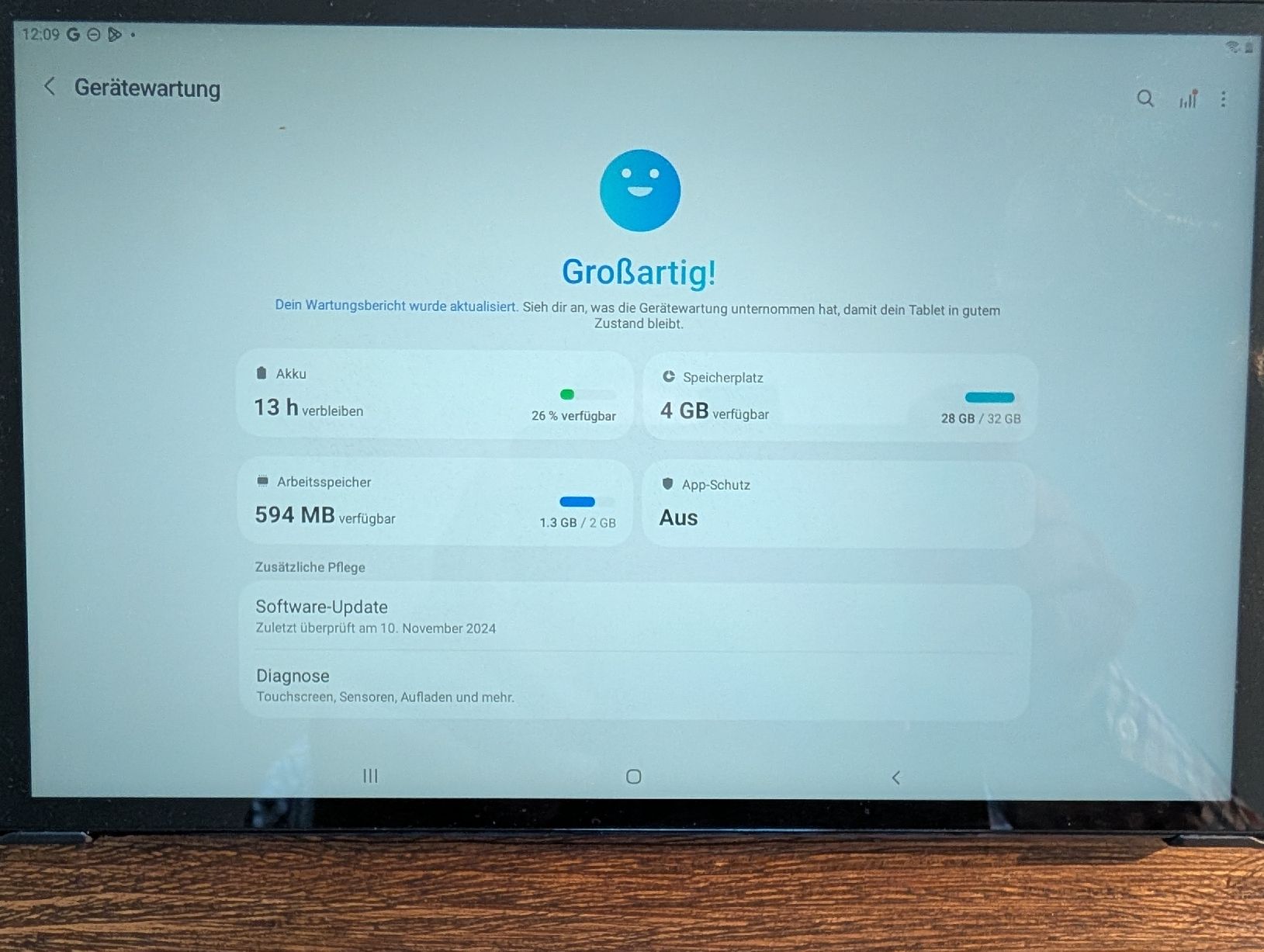 Samsung Tablet PC: Android Tablet Samsung Tab A, Model SM-T510 ,11" 32GB – Gebraucht aus Pfäffikon ZH von Gabriel64 1