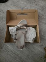 Sandales Ecco femme cuir gris pointure 39 nouveau