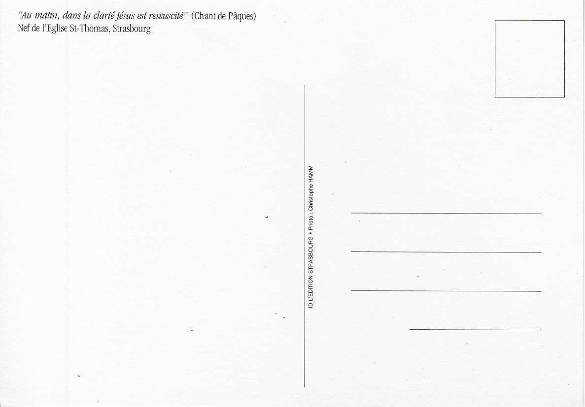 Cartoline postali: St-Thomas Kirche Strassburg – Nuovo (secondo la descrizione) da Flims - Dorf venduto da Stagediver 3