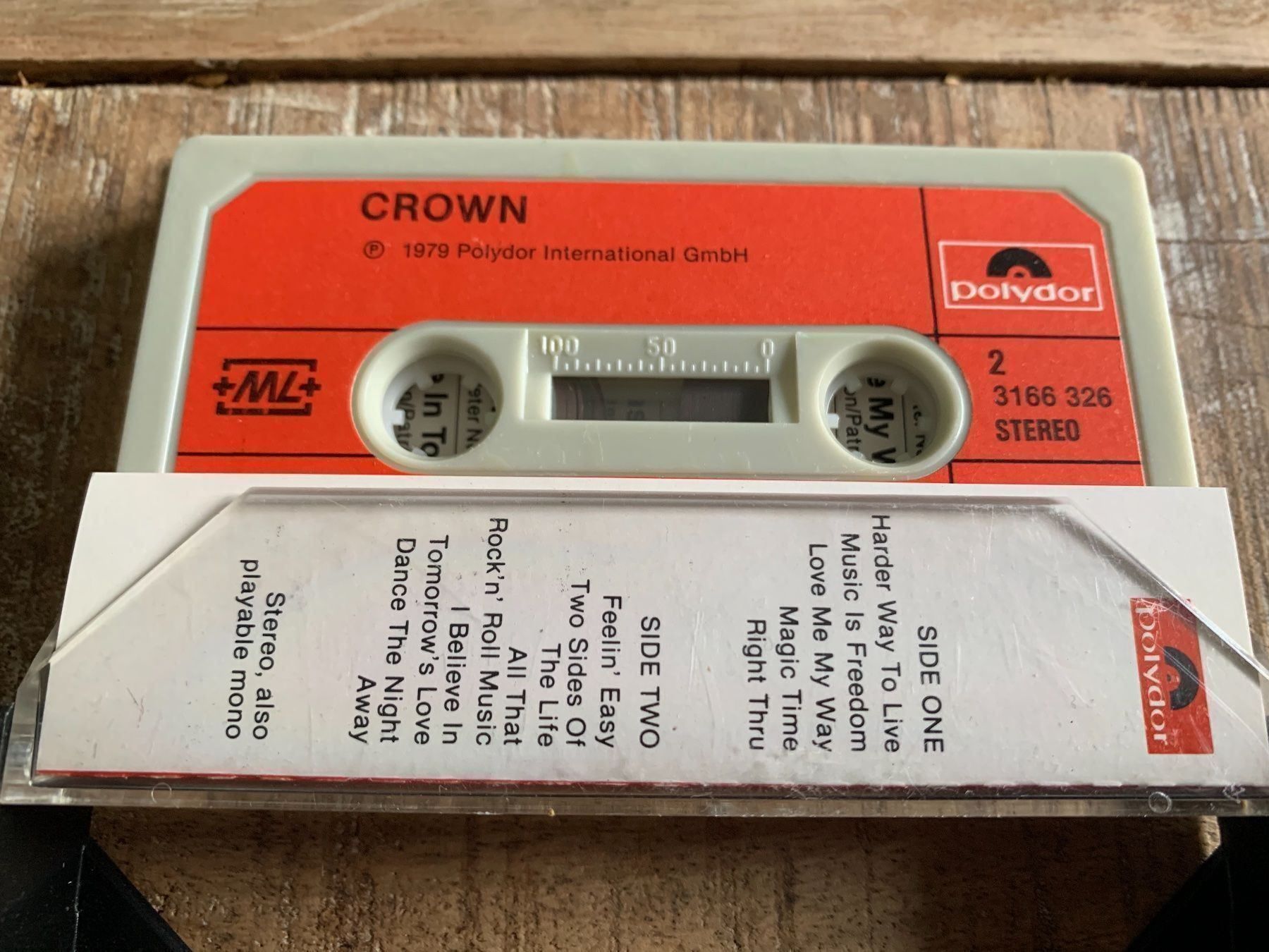 Musicassette: Crown Kassette – Usato da Regensdorf venduto da Spyke55 2