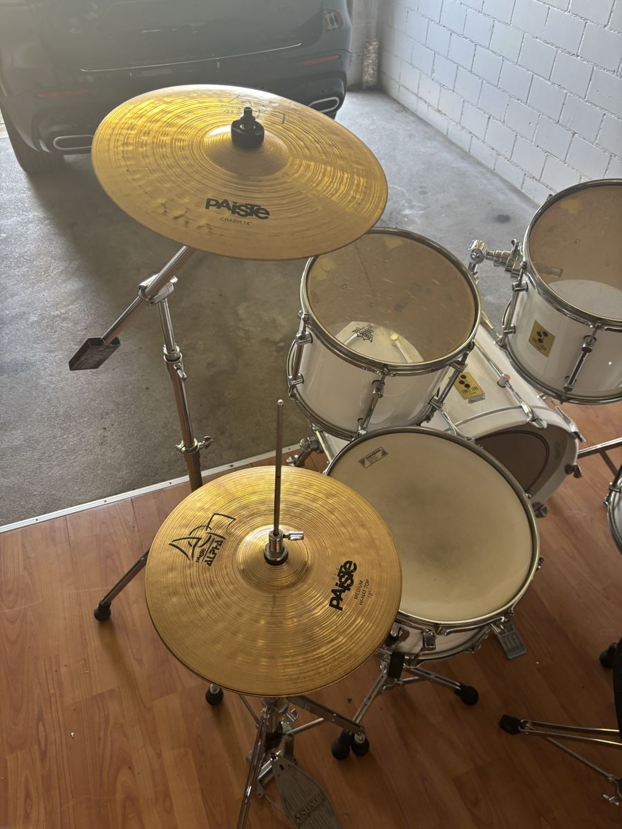 Sonor Strumenti musicali: Sonor Force 3000 Schlagzeug, weiss – Usato da Oetwil am See venduto da abm123 7