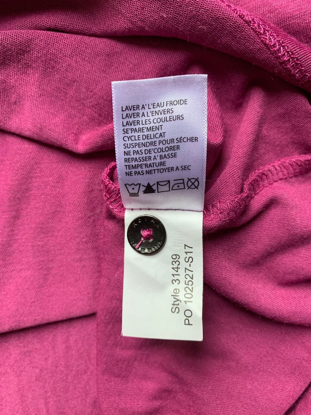 T-shirt: 2 ROYAL ROBBINS Freizeitshirts, pink/grau, Gr. S – Usato da Wiesendangen venduto da Babalegi 6
