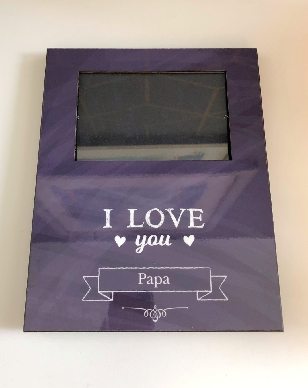 Bilderrahmen: Bilderrahmen "I Love You Papa" – Gebraucht aus Rüti ZH von Jasna89