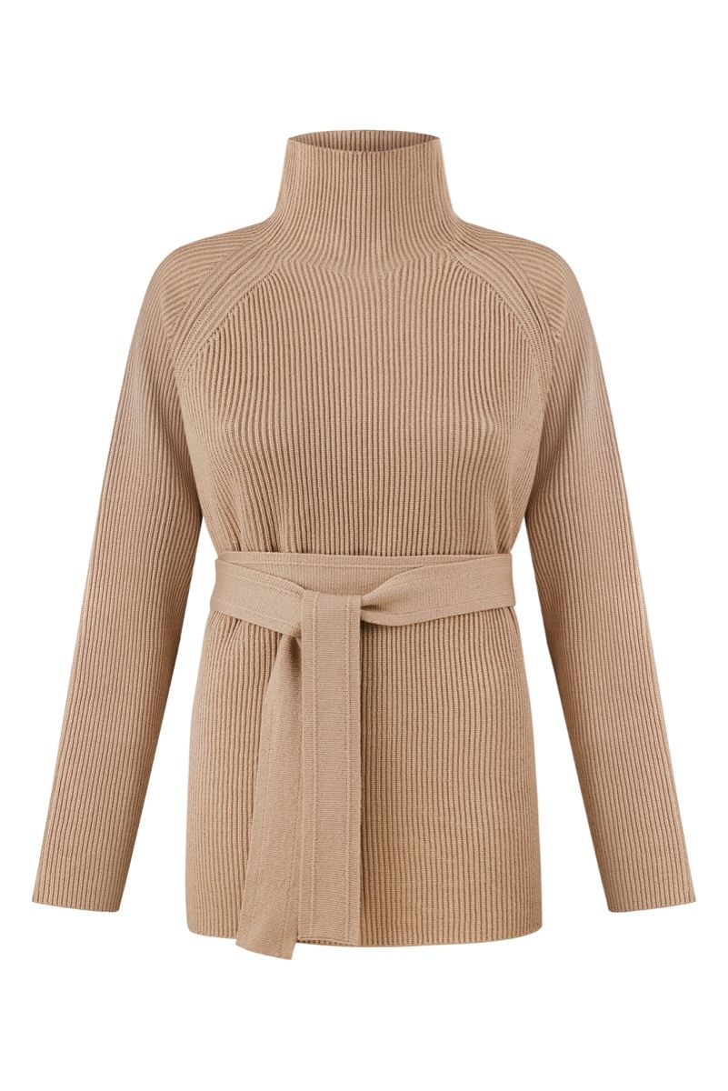 Pullover & Sweatshirts: Damen Pullover beige Rollkragen Rippstrick Grösse M – Neu und originalverpackt aus Bern von via_b7vt 1