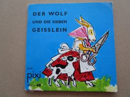 Pixi Nr. 48 Der Wolf und die sieben Geisslein 1973