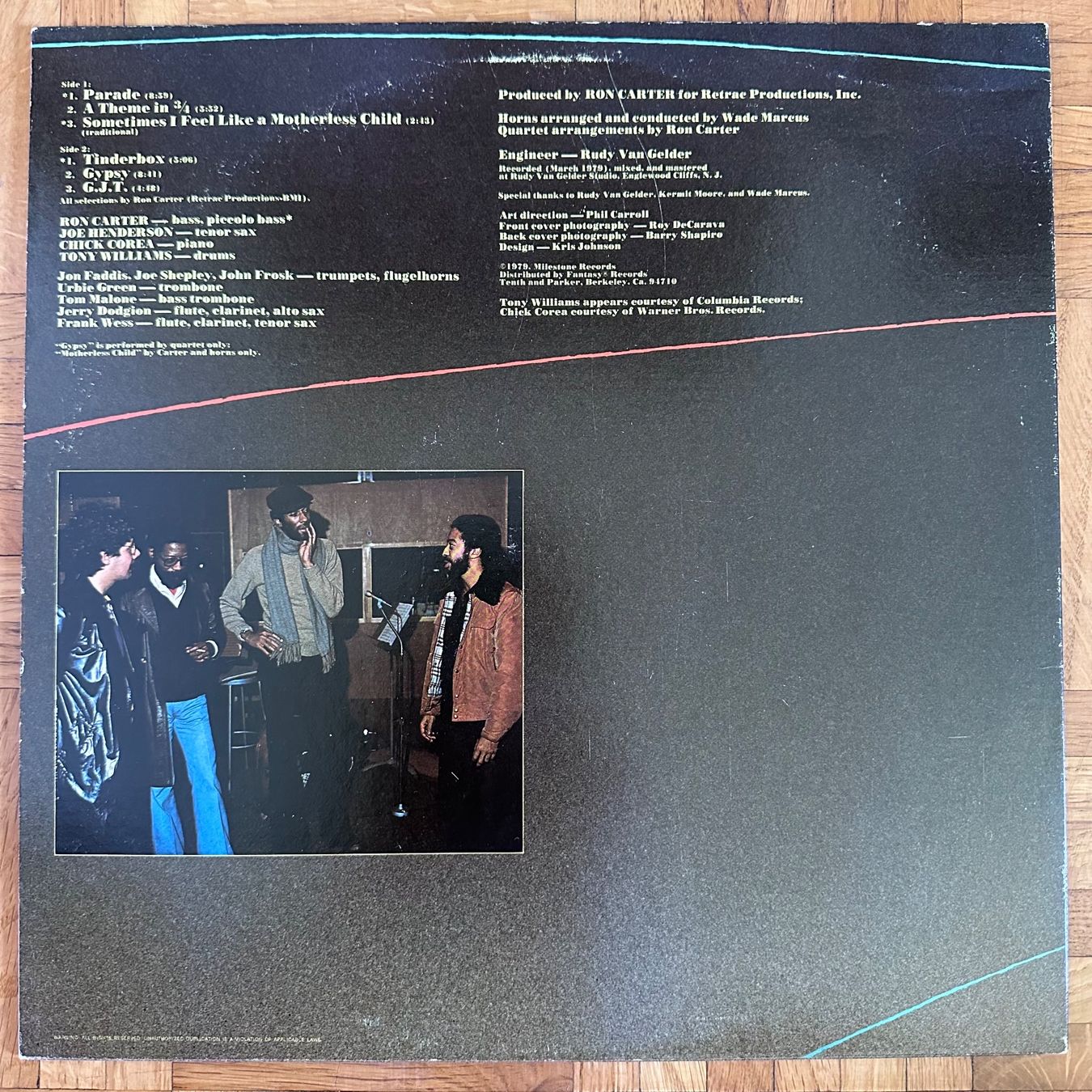Dischi in vinile: LP - Ron Carter - Parade – Usato da Breganzona venduto da Onairda75 1