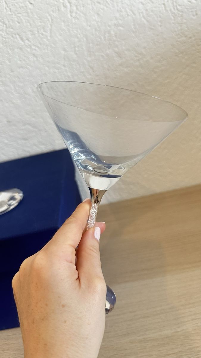 Swarovski Bicchieri: Cocktailgläser Swarovski NEU – Nuovo e nell'imballaggio originale da Männedorf venduto da HollyCat 3