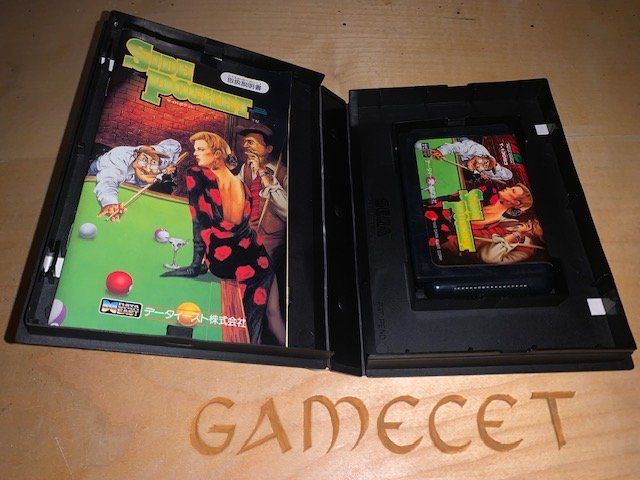 Sega Spiele: Side Pocket Sega Mega Drive Japan Arcade – Gebraucht aus Steinach von Gamecet 1