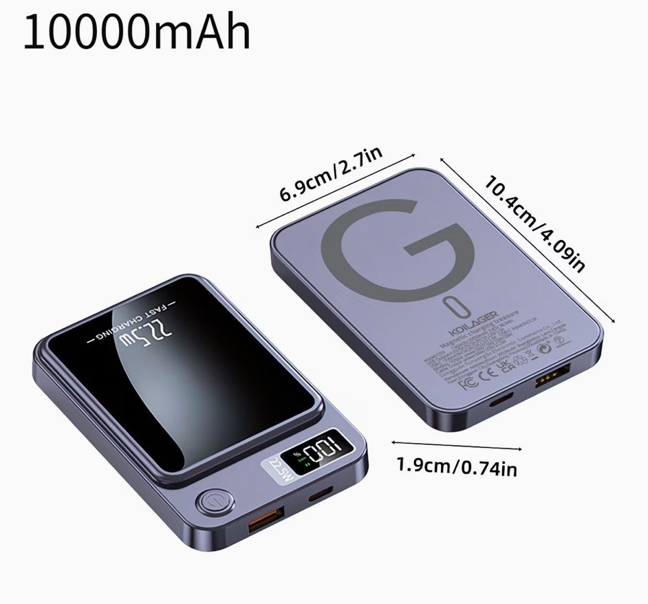 Batterie: Batterie externe sans fil magnétique – Nuovo e nell'imballaggio originale da Conthey venduto da Michel124