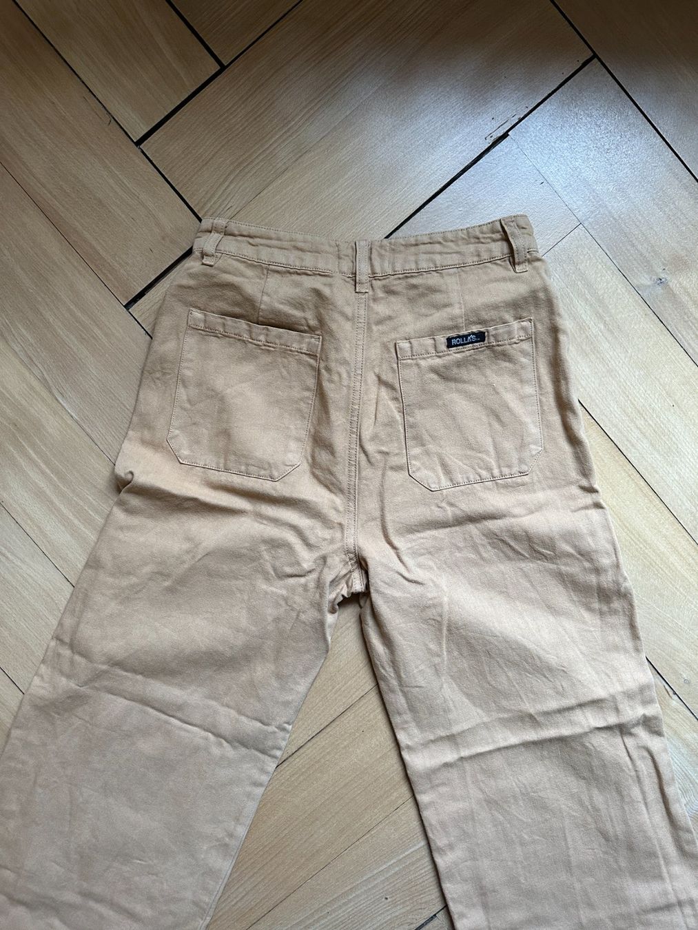 Jeans: ROLLA'S - Wide Leg Jeans hellbraun W26 – Usato da Zürich venduto da Diazaio 3