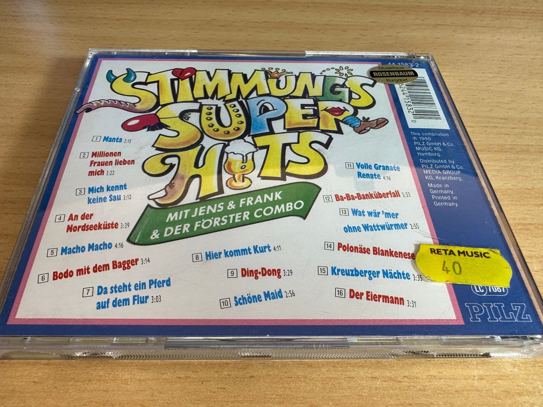 CD: Stimmungs Super Hits – Usato da Rikon im Tösstal venduto da Alpenmutz 1