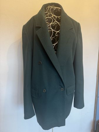 Damen Blazer dunkelgrün zweireihig guter Zustand