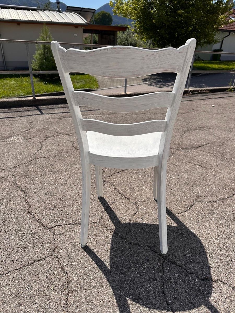 Horgen Glarus Sedie: Chaise Horgen Glarus blanche – Usato da Moutier venduto da Sparrow2002 1