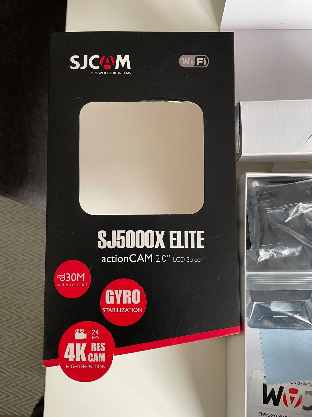 Sjcam Action Cam: SJ5000X ELITE ACTION CAM TOURENSKI SPLITBOARD CAMERA GOPRO – Nuovo (secondo la descrizione) da Genève venduto da sca_j5cs 2